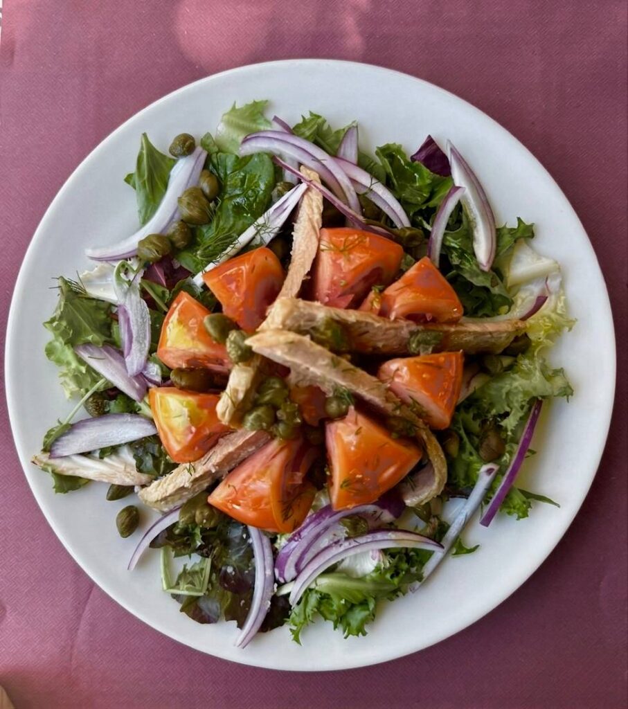 ensalada con ventresca